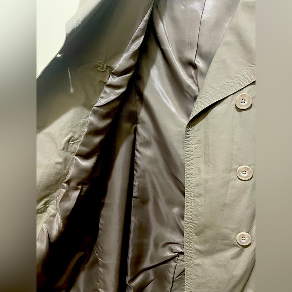 Reitmans Women’s Classic Long Trench Coat, Taupe color - Picture 4 of 5